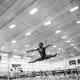 Biles training at the gym in Spring, Texas, in 2016.